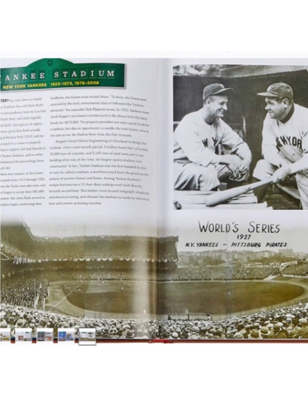 Ballparks Past and Present Baseball Leather Hardcover
Collectors Book NWT - Picture 4 of 7
